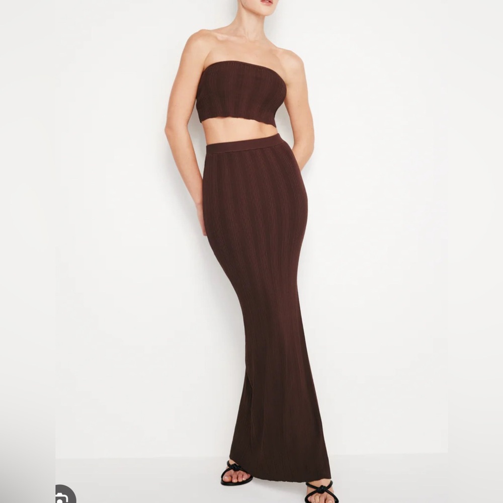 Good American Espresso Dress